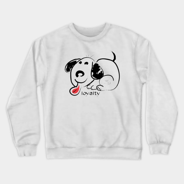 Loyalty Dog Crewneck Sweatshirt by Jumping Soul